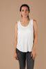 Tank Heavens Off-White Tank Top