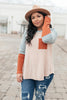 The Age Of Colorblock Top