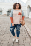The Age Of Colorblock Top