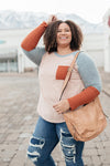 The Age Of Colorblock Top