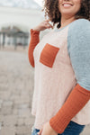 The Age Of Colorblock Top