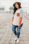 The Age Of Colorblock Top