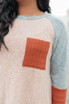 The Age Of Colorblock Top