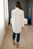 The Cold Can't Stop Me Coat in White