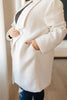The Cold Can't Stop Me Coat in White