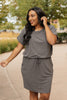 The Day Out Dress in Charcoal