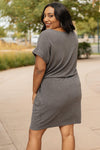The Day Out Dress in Charcoal