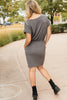The Day Out Dress in Charcoal