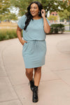 The Day Out Dress in Dusty Blue