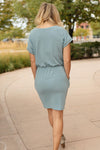 The Day Out Dress in Dusty Blue