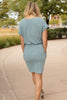 The Day Out Dress in Dusty Blue