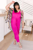 Jump In Jumpsuit In Hot Pink