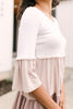 The Fanciful Flowing Top In Mocha