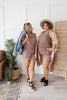 The Go To Romper in Dusty Mauve