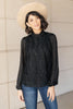 Grace Black Lace Blouse