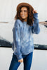 Margo Long Sleeve Top in Blue