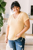 The Morning Bird Top in Pastel Yellow