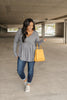 The Right Kind Of Attention Top In Charcoal