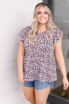 Think Pink Spotted Blouse