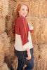 Three Times The Color Sweater in Navy Combo