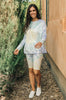 Tickle Me Tie Dye Top in Melon