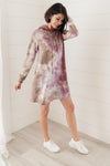 Tie Dye With A Hood Dress