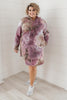Tie Dye With A Hood Dress