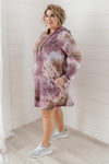 Tie Dye With A Hood Dress