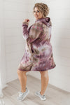 Tie Dye With A Hood Dress