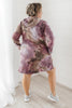 Tie Dye With A Hood Dress