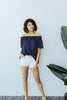 Tiny Twinkling Top In Navy