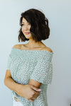Tiny Twinkling Top In Sage