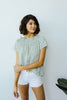 Tiny Twinkling Top In Sage