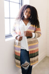 Tranquil Stripes Cardigan