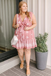 Triple Threat Mini Dress In Mauve