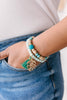Tropics & Jade Stone Bracelet Set