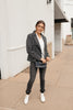 Tweedle Delightful Tweed Blazer In Black