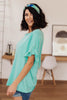 Twisted Luck Top in Mint