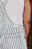 Railroad Stripe Overalls