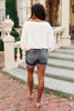 Summer Off My Shoulder, Off My Mind Blouse