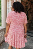 Red Flora Dress