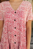 Red Flora Dress