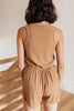 Wanderlust Romper in Mocha