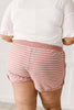 Varsity Stripes Bottoms in Rust