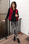 Velvet Luxury Quilted Vest