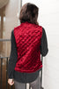 Velvet Luxury Quilted Vest