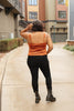 Velvet Vixen Camisole In Burnt Orange