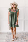 Vera Embroidered Dress