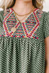 Vera Embroidered Dress
