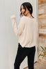 Waffle Love Top in Oatmeal